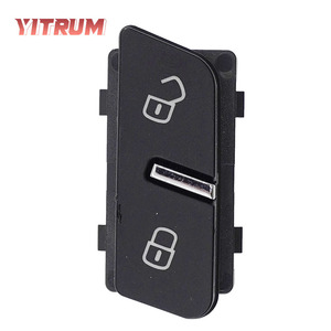 Interrupteur de verrouillage central Yitrum 7P6962125A pour Volkswagen Tiguan 11-15, commande de verrouillage de porte électrique 12V - Product Image 1