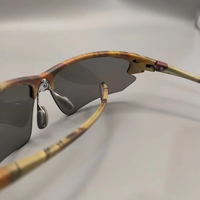 Lunettes de soleil sport polarisées avec lentille Flip-On de prescription Matériau UV400 Tac Cadre PC
