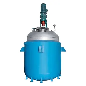 Emaye su isıtıcısı vücut 1000L-5000L reaksiyon su ısıtıcısı tankı sıvı için amino asit gübre