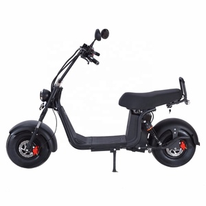 Scooter de moto électrique de haute qualité 1500w Power 60V Citycoco adulte un grand siège - Product Image 1