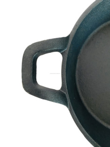 กระทะเหล็กหล่อสองหูจับ ขนาด 16 ซม./18 ซม. สำหรับทำปาเอลลา - Product Image 2