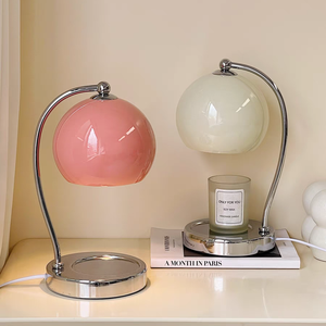 Lanjo Candle Warmer Lamp with <b>Timer</b> Electric Adjustable Height Candle Warmer Dimmable Wax Warmer Lamp Jar Candles with 2 Bulbs - Product Image 6