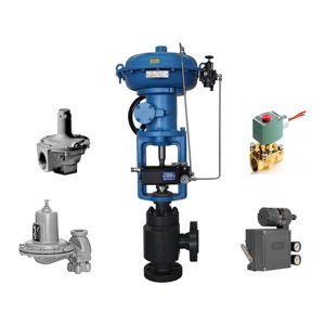 Válvula de control neumática Wuzhong ATL, posicionador Fisher DVC3582i, regulador serie 289, piezas de válvula de cobre de alta calidad de marca china famosa - Product Image 1