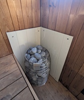 Pemanas Sauna Listrik Nester untuk Penggunaan Hunian dan Komersial Kelas Atas dalam Warna Hitam atau Perak Dengan Daya 9kw hingga 15kw