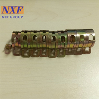 NXF USN A36/DIN17100/EN 10025-2/JIS G3101 Couleur Bande en acier au carbone zingué Collier de serrage élastique pour tuyau