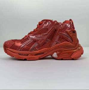 รองเท้าผ้าใบผู้ชายสุดหรูคุณภาพสูง Balenciagaess 3.0 รุ่น Chunky สไตล์ไฮเอนด์ หนังแท้ พร้อมไฟส่องสว่าง ดีไซน์ทันสมัย เหมาะสำหรับฤดูใบไม้ร่วงและฤดูร้อน - Product Image 5