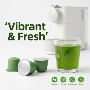 Cápsulas de Matcha en Polvo de Grado Culinario Superior, Textura Fina para Matcha Profesional - Product Image 1