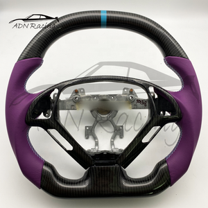 <span class=keywords><strong>Volant</strong></span> en cuir rouge en fibre de carbone forgée pour INFINITI <span class=keywords><strong>G25</strong></span> G35 G37 G37x - Product Image 6