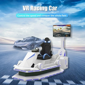 9D Car Racing With Wind Effects High Resolution Virtual Reality Riding Game Machine for Kids Adults - Product Image 2