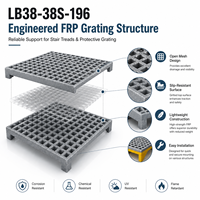 Grille FRG pour marches d'escalier d'usine et d'installation industrielle