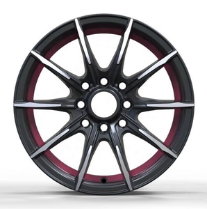 ล้อแม็กซ์ Flrocky <span class=keywords><strong>Echo</strong></span> Gloss Black <span class=keywords><strong>4</strong></span> รู <span class=keywords><strong>5</strong></span> รูยึด ขอบ 15 16 17 18 นิ้ว สำหรับรถยนต์ 4x100  <span class=keywords><strong>4</strong></span>*100 <span class=keywords><strong>5</strong></span> x 114.3  แบบเว้า  ขอบล้อ 5x114.3 - Product Image 4