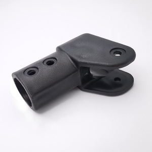 Connecteur de tube rond en plastique Shih Hung, joint en plastique noir à sept codes pour quincaillerie de meubles - Product Image 1