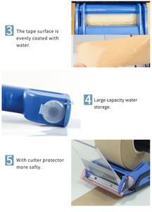 เครื่องตัดเทปกาวกระดาษแบบมือถือ ใช้งานง่าย เป็นมิตรกับสิ่งแวดล้อม ใช้กับน้ำ สำหรับบรรจุภัณฑ์การขนส่งทางอีคอมเมิร์ซ ผลิตในประเทศจีน - Product Image 4