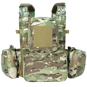 Chaleco táctico MOLLE de poliéster 1000D ajustable para caza, directo de fábrica - Product Image 3