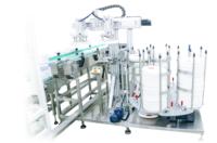 Robot intelligent pour l'alimentation en capsules, haute productivité, fonctionnement facile, étiquetage automatique, emballage de boissons liquides et d'aliments, multifonctionnel
