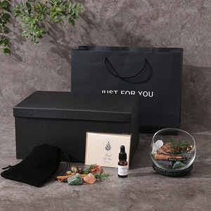 Profumato barattolo <span class=keywords><strong>di</strong></span> candela instancabile aromaterapia con scatola regalo diffusore pietra per il regalo e la decorazione della casa - Product Image 5