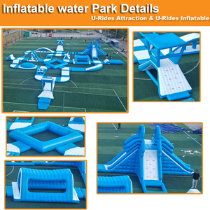 Venta al por mayor equipo de aventura flotante gran parque acuático inflable al aire libre para niños y adultos en aguas oceánicas - Product Image 6