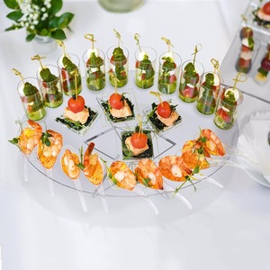 Support de présentation de buffet transparent en acrylique, plateau à cupcakes et desserts, adapté aux mariages, aux fêtes et aux réunions de famille - Product Image 4