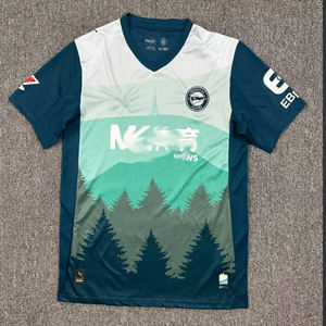 قميص رياضي كلاسيكي جديد عالي الجودة بتصميم مخصص لنادي ألافيس موسم 25/26 طراز 95/96 - Product Image 3