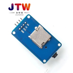 โมดูลเครื่องเล่นเอ็มพีสามีรี่ย์ซีเรียล JTW รุ่น Yx5300 ช่องใส่การ์ด TF ควบคุมด้วยเสียง เล่นเสียง - Product Image 3