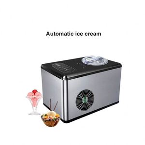1.5L Stainless Steel Self-Chilling <b>Ice</b> Cream <b>Machine</b> Handy and Sobert <b>Home</b> Use Compressor Freezing Equipment - Product Image 2