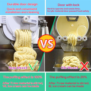 Máquina para Hacer Helado Duro Kolice/Máquina para Hacer Gelato Duro/Congelador de Lotes de Gelato - Product Image 5
