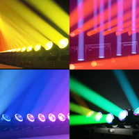 Projecteur de scène mobile à 5 têtes LED 120W Tornado 5x120W avec effet Halo et poursuite lumineuse, idéal pour DJ et discothèques