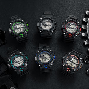 שעון LED דיגיטלי פשוט עמיד למים שעון גברים בסגנון <span class=keywords><strong>G</strong></span> ספורט חיצוני שעון אלקטרוני - Product Image 3