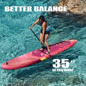 Skatinger New Design Yoga SUP Print Pattern 11'6''x35'' Single Layer Inflatable Stand up Padel Paddle Board <strong>Standup</strong> <strong>Paddleboard</strong> - Product Image 5