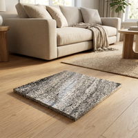 TY Shandong Granit Gris Blanc Naturel Écologique Moderne, Petite Dalle Brossée, Solution Complète pour Plans de Travail de Cuisine de Villa et de Parc