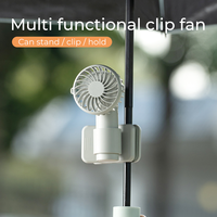 Mini ventilateur d'été portable et rechargeable par USB, petit ventilateur de refroidissement portable et à clipser