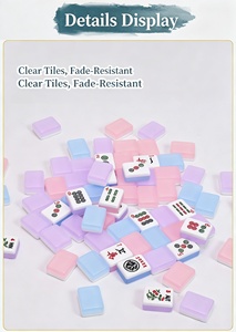 Tavolo da Mahjong 2026: Tavolo da <span class=keywords><strong>Gioco</strong></span> a 10 Posti Personalizzabile Deluxe Moderno in Acrilico Tuoyuan - Offerta Speciale - Product Image 6