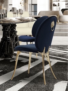 Diseño contemporáneo nuevo moderno negro terciopelo oro Metal brazo silla para el hogar Oficina sala de estar acento comedor uso para el hogar Hotel - Product Image 2