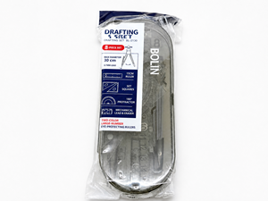 Ensemble <span class=keywords><strong>de</strong></span> géométrie mathématique 8 pièces, fournitures scolaires avec boîte <span class=keywords><strong>de</strong></span> rangement incassable - Product Image 4