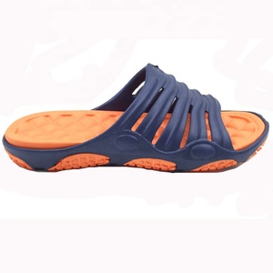 EVA — sandales de plage pour hommes, nouvelles tongs antidérapantes, pantoufles EVA double couleur, à la mode, prix d'usine, été - Product Image 3