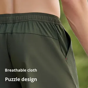 Nuovi pantaloncini estivi Cross-Border da uomo Casual di grandi dimensioni <span class=keywords><strong>Shorts</strong></span> da Fitness in tessuto traspirante ad asciugatura rapida caldi per la corsa all'aperto - Product Image 3