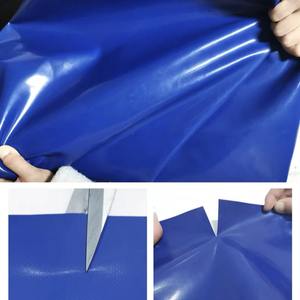 Terpal PVC Berlapis Sisi Tahan Lama, Penutup Hujan Mobil Truk, Tas Tahan Air, Kain Jaring, Tekstil Aplikasi Industri - Product Image 3