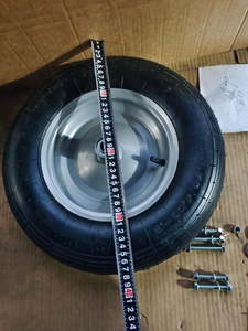 440 libbre Log Dolly <span class=keywords><strong>con</strong></span> gancio e catena portabagagli ATV Log Cart a mano <span class=keywords><strong>ruote</strong></span> pneumatiche da 16 pollici - Product Image 3