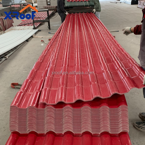 Biệt thự chống ăn mòn uPVC tấm lợp tejas Para techos PVC laminas de plastico ASA nhựa tổng hợp gạch - Product Image 4