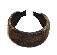 Verdicktes & Verbreitertes Plüsch-Stirnband für Winter-Hochzeiten & Ostern - Modisches Retro-Design Warmes Haaraccessoire