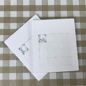 Khuyến mại quà tặng đồ chơi cổ điển trượt khối nhựa vuông trống trượt câu đố cho trẻ em - Product Image 2