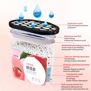 OEM Calcium Chloride Moisture Absorber Box Lasting 2-4 Months <strong>Dehumidifier</strong> for Closet Wardrobe Bathroom Anti Mold Private Label - Product Image 2