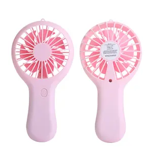 Handheld Mini Fan Portable Usb Charging Hand-Held Small Fan Catapult Pocket Hand-Held Fan With 3 Speeds And Phone Holder