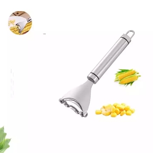 Éplucheur à maïs en acier inoxydable R1053, éplucheur à maïs pour épis de maïs, gadget de cuisine, élimine les grains des épis de maïs - Product Image 1