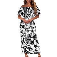 Robes Puletasi Samoan pour femmes, grandes tailles, style tribal polynésien, confortables, personnalisées, pour l'été, la plage, sexy, pour les fêtes, robes fleuries pour filles, séchage rapide