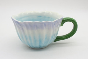 Pot de fleurs en céramique à dégradé rouge et jaune, pot décoratif pour plantes, support pour plantes d'intérieur et d'extérieur, <span class=keywords><strong>jardin</strong></span>, pot ornemental - Product Image 3