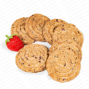 Biscuits sablés croustillants directement de l'usine, biscuits à la fève rouge et à l'<span class=keywords><strong>orge</strong></span>, faible teneur en glucides, faible teneur en matières grasses, variété de saveurs en boîte - Product Image 2