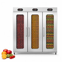 Déshydrateur alimentaire électrique Mailekitchen LT-11 à 108 couches en acier inoxydable, 220V 7500W, pour fruits, viande et légumes