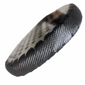 Venta directa de fábrica, accesorios de pádel, mejor diseño, cinta protectora de marco de raqueta, cinta protectora de carbono 100% 3K para pádel OEM - Product Image 1