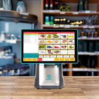 Système de point de vente pour restaurant avec imprimante thermique intégrée, caisse enregistreuse pour une gestion efficace